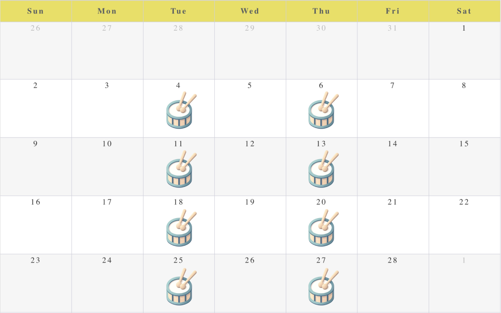 Trehaus Jakarta Preschool School Children Education little playhaus february sounds schedule