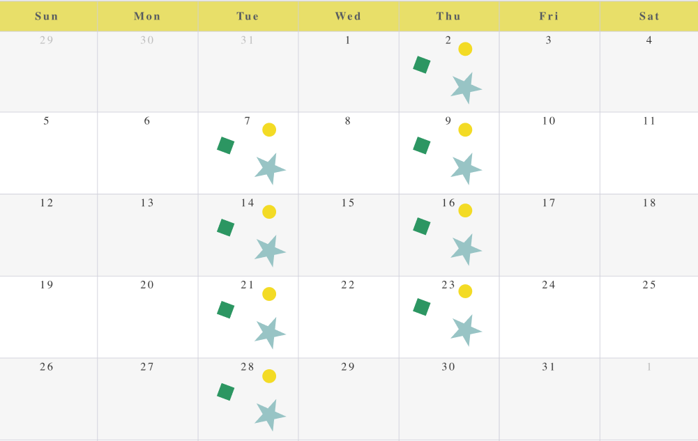 Trehaus Jakarta Preschool School Children Education little playhaus january colors schedule