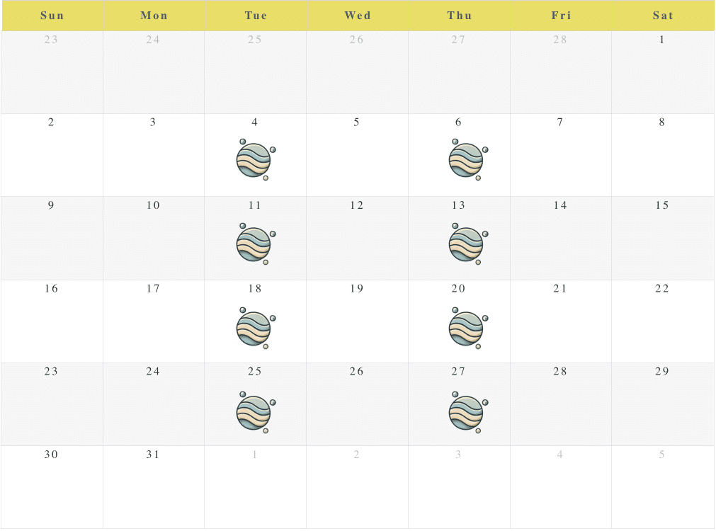 Trehaus Jakarta Preschool School Children Education little playhaus march movements schedule