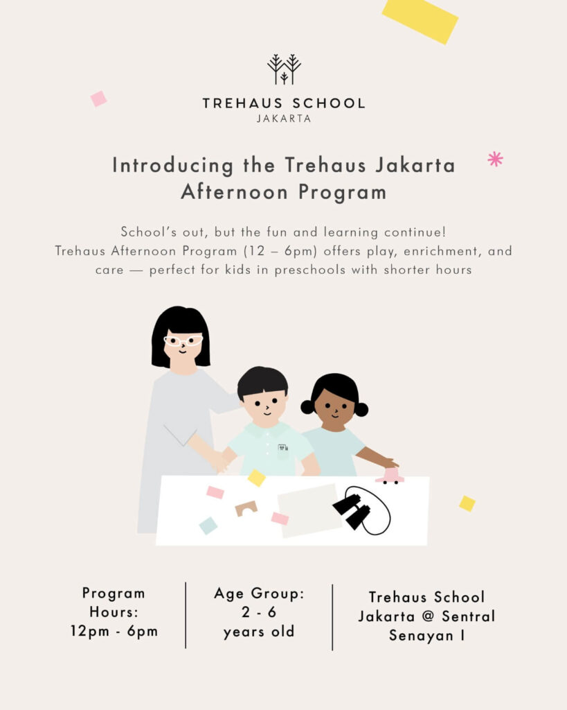 Trehaus Jakarta Afterschool program flyer