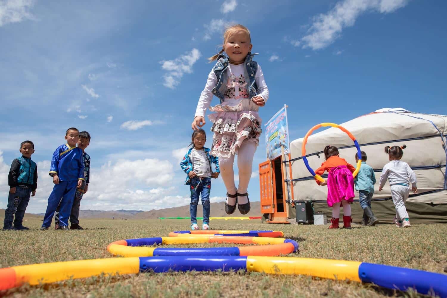 Trehaus Philanthropy child playing